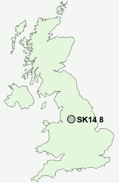 UK Postcode map