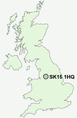 UK Postcode map