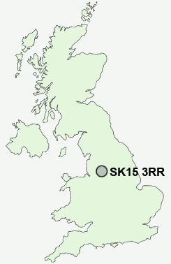 UK Postcode map