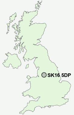 UK Postcode map