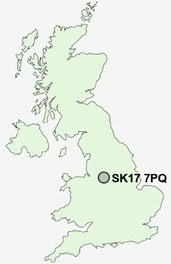 UK Postcode map