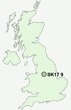 UK Postcode map