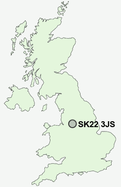 UK Postcode map