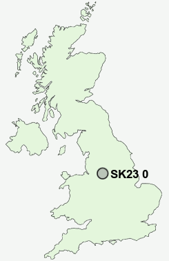 UK Postcode map