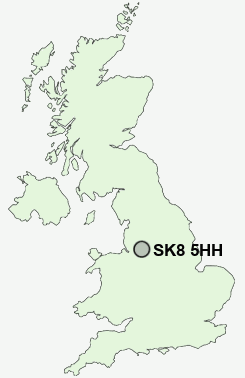 UK Postcode map