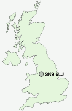 UK Postcode map