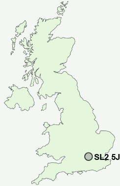 UK Postcode map