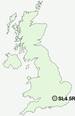 UK Postcode map