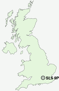 UK Postcode map