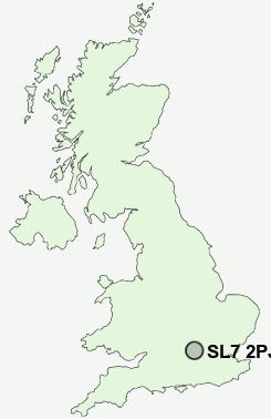 UK Postcode map