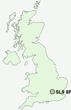 UK Postcode map