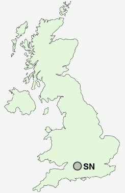 UK Postcode map