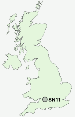 UK Postcode map