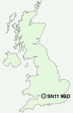 UK Postcode map