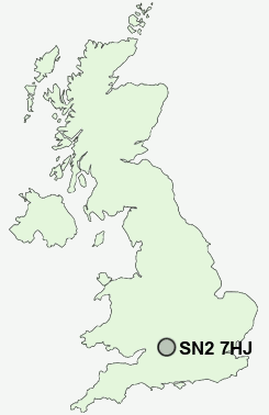 UK Postcode map