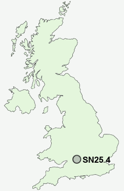 UK Postcode map