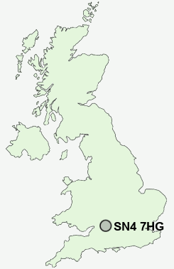 UK Postcode map