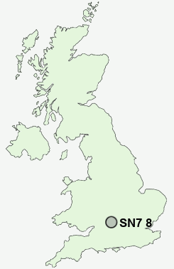 UK Postcode map