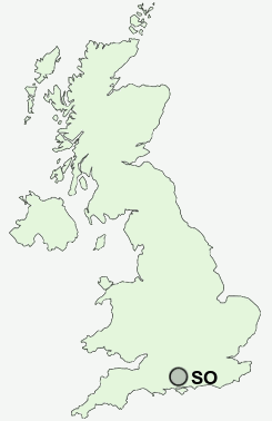 UK Postcode map