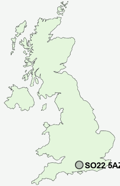 UK Postcode map