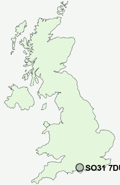 UK Postcode map