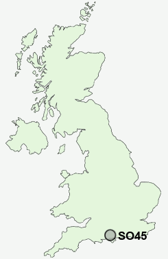 UK Postcode map