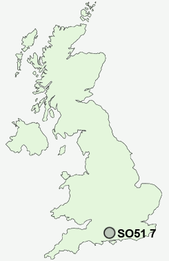 UK Postcode map