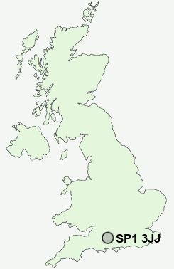 UK Postcode map