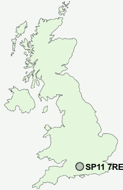 UK Postcode map