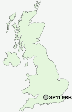 UK Postcode map