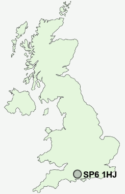 UK Postcode map