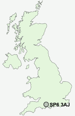 UK Postcode map