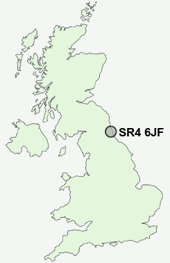 UK Postcode map