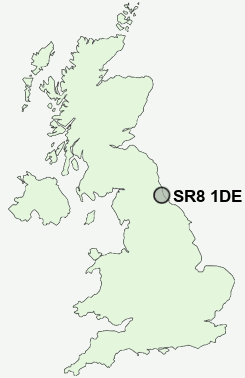 UK Postcode map