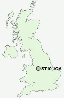 UK Postcode map