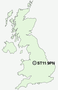 UK Postcode map