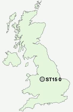 UK Postcode map