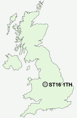 UK Postcode map