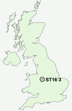 UK Postcode map