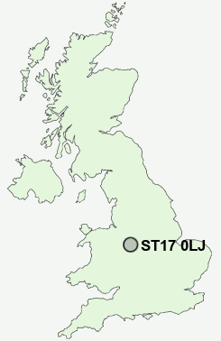 UK Postcode map