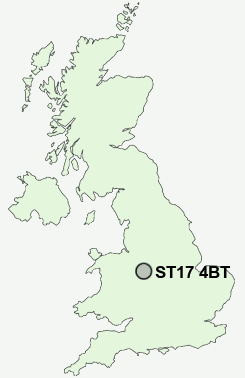 UK Postcode map