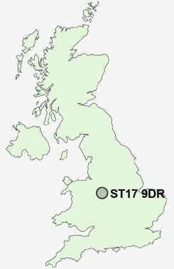 UK Postcode map