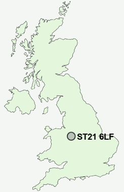 UK Postcode map