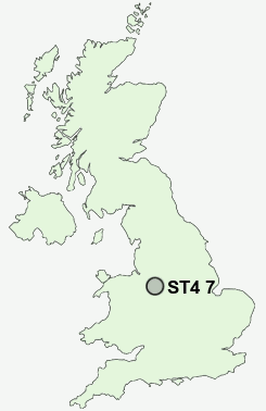 UK Postcode map