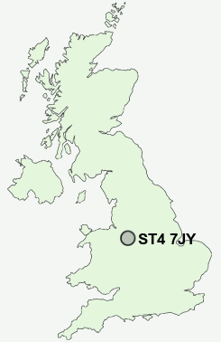 UK Postcode map