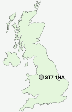 UK Postcode map