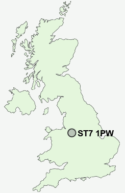 UK Postcode map