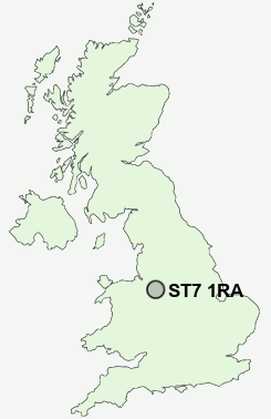 UK Postcode map