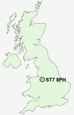 UK Postcode map