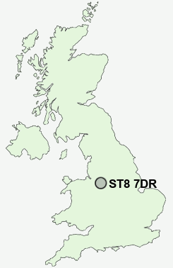 UK Postcode map